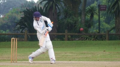 St John's College batted confidently to overhaul a modest Uplands College total.