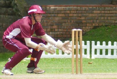Kearsney's slick gloveman, Matt De Oliveira, played a decisive knock in their win over DHS.