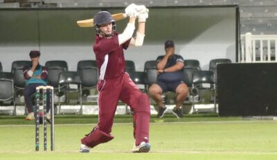 Kearsney's Jack O'Donovan struck many shots sweetly down the ground to come close to making a W100 century.