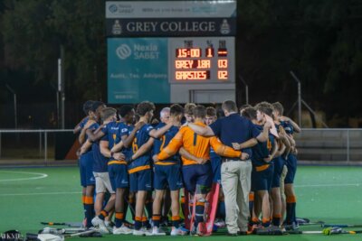 IN PICTURE: The Grey College first team side after securing a 3-2 win over Garsfonetin in Bloemfontein. Picture Credits: Rikus van Wyk (The Weekend Photography)