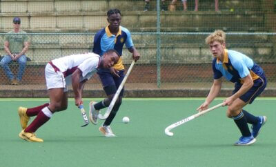 Rondebosch defended well to keep Kearsney's attack in check for most of their match.
