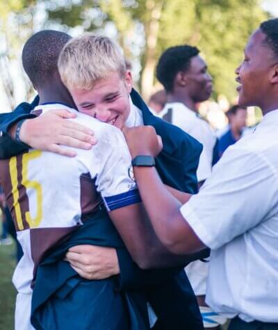 The joy of a hard-fought and somewhat unexpected victory.