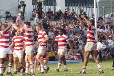 Elation and a touch of relief for Michaelhouse after they withstood a furious Westville fightback to record a 25-17 victory.