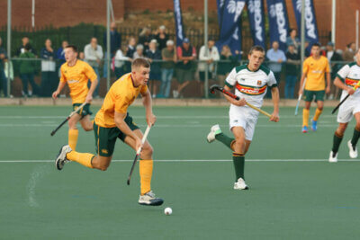 Paarl Gimnasium on the charge in last weekend's 3-0 win over Affies in Pretoria. Gim will host Grey College in Paarl this coming Friday. Photo: Irma Ferreira SPORT & EVENT Photography