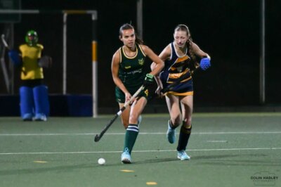 Fairmont in action against Durbanville in their season opener at home last weekend. They return to action this week against Rustenburg Girls. Photo: Colin Hadley