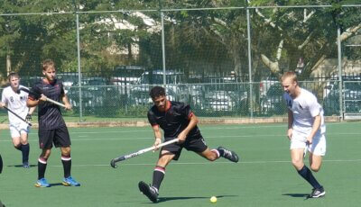 While St Charles College won the 1st XV rugby game against Clifton College on their Old Boys' Weekend, it was the visitors who took the hockey honours.