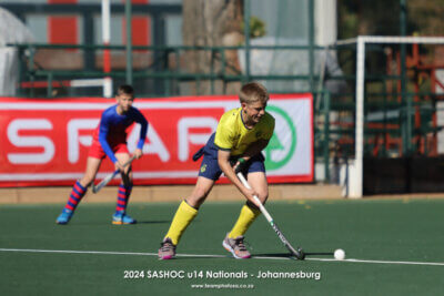 Southerns Matthew Jung in action his side at this year's u14 SASHOC National Week. Photo credits: TeamPhotoSA