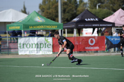 Cambier at the u18 SASHOC National Week. Photo: TeamPhotoSA