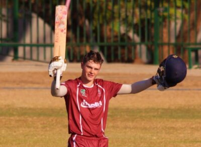 The Batsman of the Tournament, Kearsney's hard-hitting Jack O'Donovan.