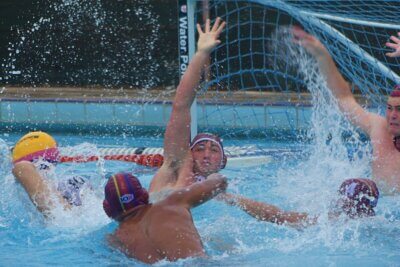 Paul Roos scored an 11-9 win over Hilton College in the first quarterfinal of the Clifton Centenary Water Polo Tournament.