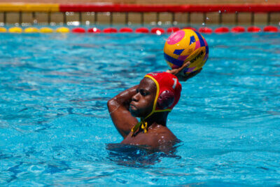 St John's College shot-stopper, Kamogelo Thobejane made some crucial saves for his side on day three of the SAC Shield in Makhanda. Photo: Toni Butterworth