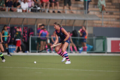 Herschel captain Hannah Henderson was impressed with her team's performance at the Spar Hockey Festival. Photo: Khulani Media