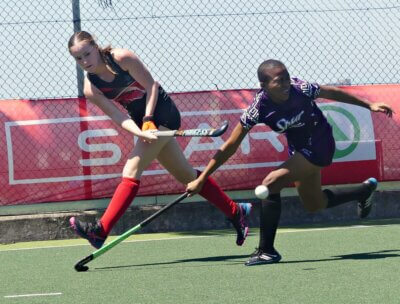 Maris Stella played some enterprising and composed hockey to lift the Durban Central Regional title in the Spar KZN Hockey Challenge on Sunday at Durban Girls' College. Photo: Brad Morgan.