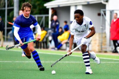 Mohlodi Maseko is in his first season with the SACS first team and will look to impress at the Hibbert Shield. Photo: Cape Town International Hockey Tournament.