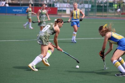 Abigail Holderness in action for her side at the Saints Easter Festival this year. Photo: DSG Makhanda