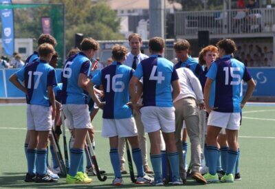 The St Andrew's College side did battle at the Saints Easter Hockey Festival this year. Photo: Supplied by St Andrew's College