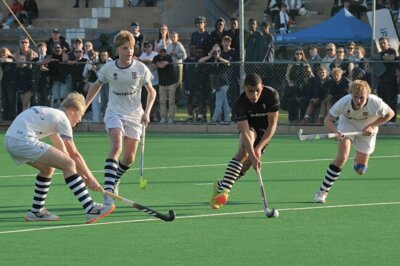 Although St Stithians scored first, Jeppe hardly blinked and came roaring back to secure a convincing win. Photo: Christo van Deventer.