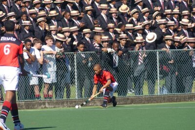 On their Reunion Weekend, Maritzburg College enjoyed strong support alongside Pape's Astro. Photo: Brad Morgan.