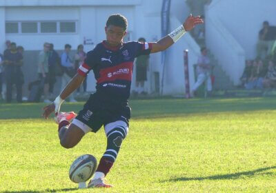 Westville flyhalf Jade-Will Koopman impressed with a composed performance, and his goal kicking contribution was match-winning. Photo: Brad Morgan.