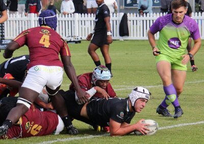 Pearson held off HTS Daniel Pienaar to score a five-point win in a match which generated 77 points. Photo: Pearson High on Facebook.
