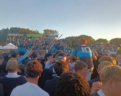 St Andrew's College was delighted to claim a hard-fought win over Grey High School on Kolisi Field. Photo: St Andrew's College on Facebook.