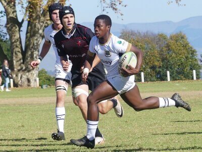 With slippery runners and no shortage of skills, St Charles will test St David's defensive discipline. Photo: Brad Morgan.