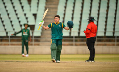 Record-breaking Van Schalkwyk stars in series finale for SA u19s