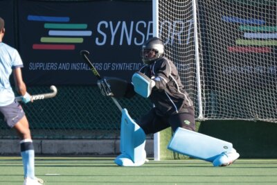 Western Province A goalkeeper, Marley Musasa will look to bring his A-game when his side takes on Southern Gauteng A in the final of the 2025 SASHOC National Week. Photo: TeamPhotoSA
