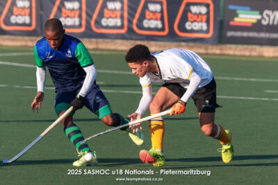 Boland u18B made a statement on day three of the SASHOC National Week by beating KZN Inland A 3-2. Photo: TeamPhotoSA