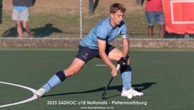 Luken Brunette co-captained the Northern Gauteng A side at the 2025 SASHOC National Week. Photo: TeamPhotoSA