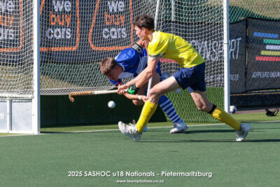 Aidan Blatch was in position to pull one goal back for Southern Gauteng A in the final of the SASHOC National Week but his shot went wide. Photo: TeamPhotoSA