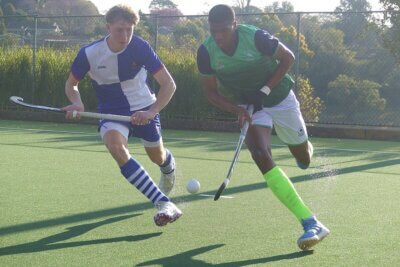 KZ Inland battled gamely, and Thandanani Zuma provided some attacking punch, but Western Province was more clinical and came away with a 4-1 victory. Photo: Brad Morgan.