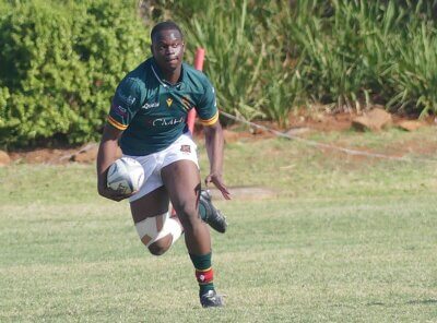 With their captain, centre Lizwe Mtetwa, featuring prominently, Glenwood enjoyed the better of the first half. Photo: Brad Morgan.