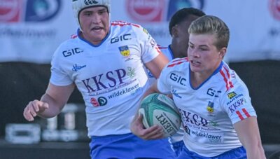 HTS Drostdy was resilient on defence, but Oakdale controlled their clash and came away with a comfortable win. Photo: Hoër Landbouskool Oakdale on Facebook.