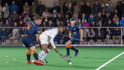 Athi Voigt was also part of Grey High's team that went down to Grey College in 2024. He also featured for the side in their 3-1 win on home turf. Photo: Grant Howard