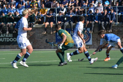 In the dying minutes of the game, AJ Mostert scored for Paarl Boys' High to snatch a 2-1 win for his team. Photo: Poppie Terblanche