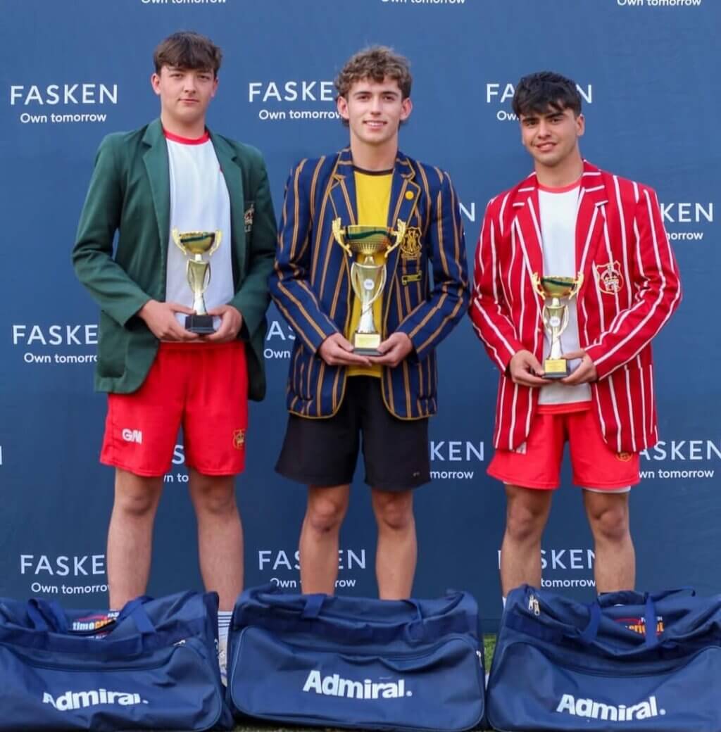 Rowles, Grooteman, and Dias scoop top honours at Fasken Time Cricket Festival