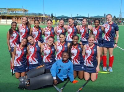 After playing out to a 1-1 draw with Clarendon a week ago, Hudson returned to winning ways with a 2-0 win over Stirling High in East London. Photo: Hudson Park High School