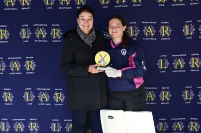 Cara Bouwers of Affies was awarded the Goalkeeper of the Tournament after stellar performances at the Challenger's Cup. Photo: Nico de Wit