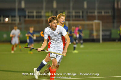 The Zimbabwe u18A boys gave a solid account of themselves against South Africa's u16A team. Photo: TeamPhotoSA