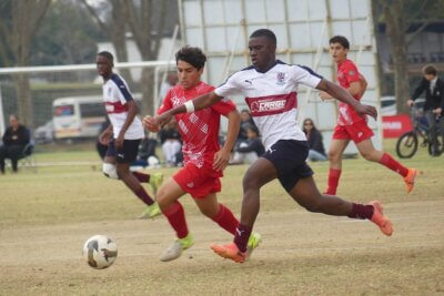 Westville Boys' High scored a comfortable victory over Clifton College. They pose a grave danger to the defending champion, Glenwood, in Sunday's quarterfinals. Photo: Brad Morgan.
