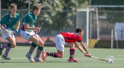 The PBHS defence stood strong in the face of Maritzburg College's attacks. Photo: Justin Waldman Sports Photography.