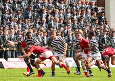Collard Field will be a cauldron of sound, enveloped by a big crowd, when Jeppe hosts KES for the 100th 1st XV meeting between the Johannesburg rivals. Photo: Jeppe High School for Boys on Facebook.
