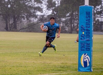 Nico Malan tackles Die Brandwag in Humansdorp on Saturday, aiming to bolster an impressive record in 2025. Photo: Nico Malan High School on Facebook.