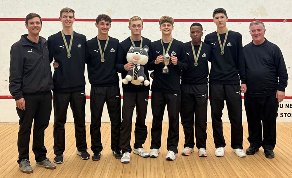 A super no. 7 for Clarendon and Selborne at Top Schools Squash Tournament