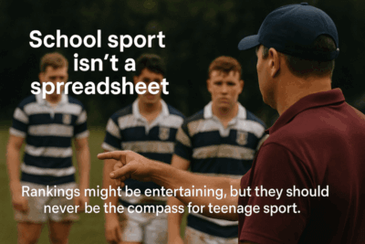 Beyond the Rankings: Why school sport is bigger than a weekly ladder