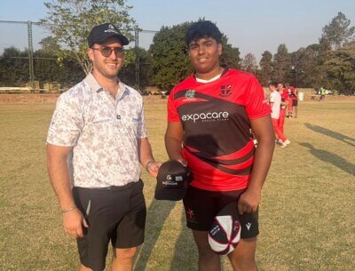 With 112 runs from just 49 balls, in two innings Cohen Naidoo was at the forefront of Clifton's successes on day one of the St John's Ram's T20. Photo: St John's College (Harare) on Facebook.