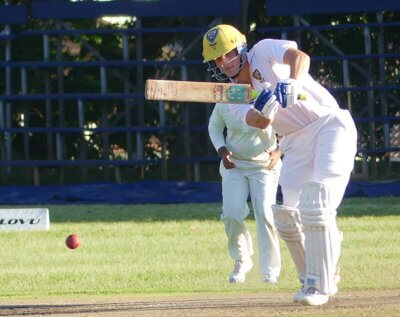 Josh van Biljon scored a century against Michaelhouse in a T20 on 10 September. On Saturday, he reached three figures again, this time against Northwood. Photo: Brad Morgan.