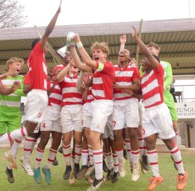 Michaelhouse was crowned the champion of the Jody Momplé Cup for a second year in succession after a nail-biting penalty shootout against Maritzburg College in the final. Photo: Brad Morgan.