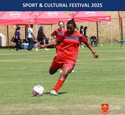 The hosts, St Peter's College, saw both their boys' and girls' football teams win one and draw one on the opening day. Photo: St Peter's College on Facebook.